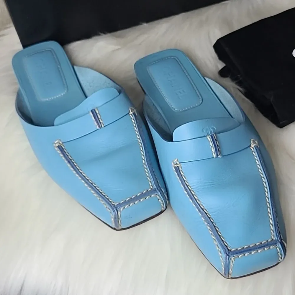 💯 Authentic Chanel Mule Size 37 🍀